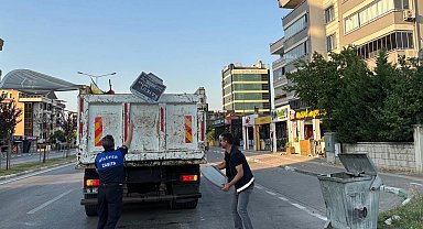 Bursa Nilüfer'de sağlıklı çevre operasyonu