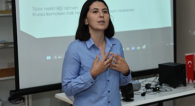 Bursa Nilüfer'de yaşlılara egzersizin önemi anlatıldı