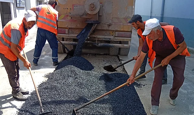 Bursa Osmangazi Belediyesi'nden yol seferberliği