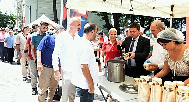 Bursa Osmangazi'de aşure ve dua