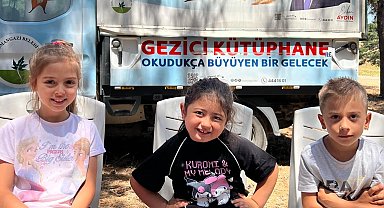 Bursa Osmangazi'de gezici kütüphane çocukları masallar ile buluşturdu