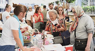 Bursa Osmangazi'de üreten kadınlara özel sokak