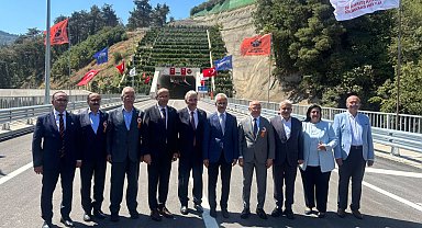 Bursa ulaşım ağı genişliyor... Doğancı Tüneli açıldı