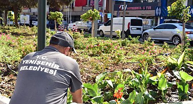 Bursa Yenişehir'in kalbi çiçek açtı
