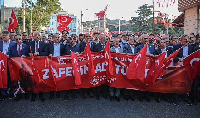 Bursa'da 15 Temmuz şehitleri anıldı