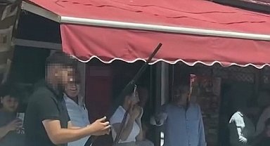 Bursa'da asker uğurlamasında mermi yağmuru