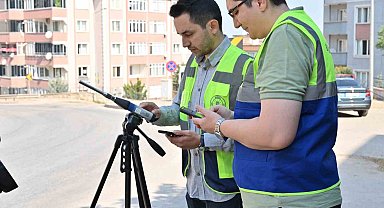 Bursa'da çevresel gürültü ölçümü yapıldı