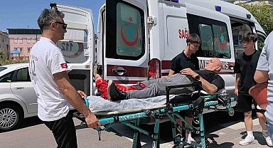 Bursa'da cip ile elektrikli bisiklet çarpıştı: 1 yaralı
