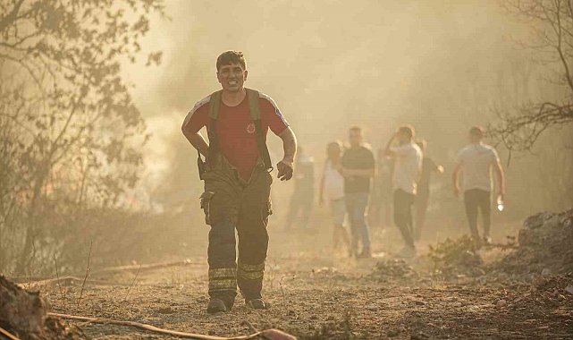 Bursa'daki orman yangını devam ediyor