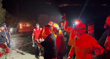 Bursa'daki yangına gönüllü geldiler, uçurumda can verdiler