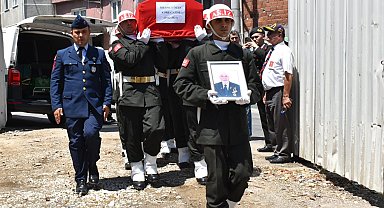 Bursa'da Kore Gazisi askeri törenle uğurlandı