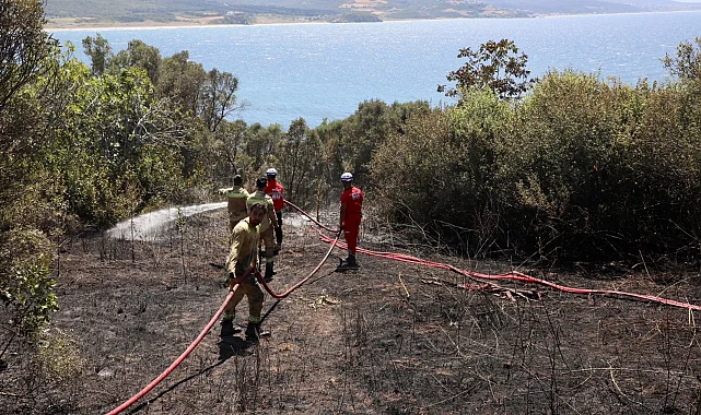 Bursa'da Mudanya Kaymakamlığı yangın riskine karşı uyardı