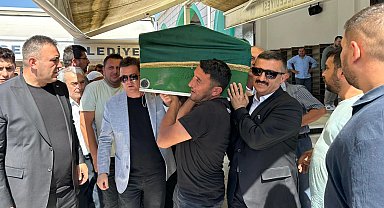 Bursa'da şehit itfaiye eri son yolculuğuna uğurlandı