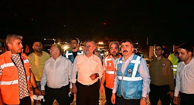 Bursa'da yangın felaketine 'Yıldırım' müdahale