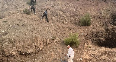 Bursa'daki yangına karşı Gemlik'te teyakkuz