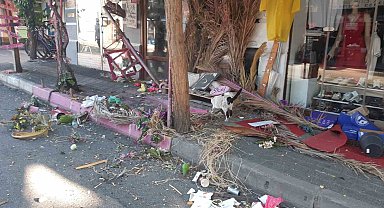 Büyükada'da masa toplatma tartışması: Zabıta ve esnaf arasında tartışma çıktı