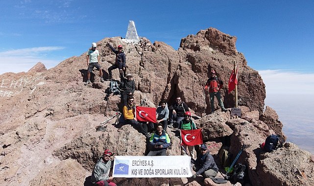 Büyükşehir Erciyes A.Ş.'den doğaseverlere zirve keyfi