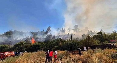 Büyükşehir'in dağıttığı yangın tankerleri görevde