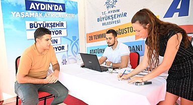 Büyükşehir'in tercih tırı üniversite adaylarının hizmetinde