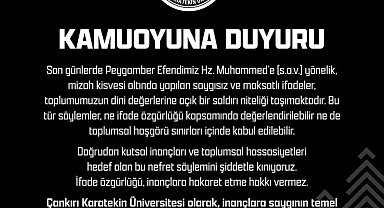 ÇAKÜ'den Leman dergisine kınama