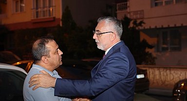 Çalışma ve Sosyal Güvenlik Bakanı Işıkhan, 15 Temmuz şehidi Yakup Kozan'ın ailesini ziyaret etti