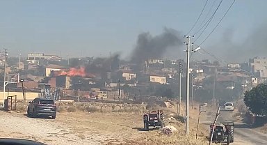 Çanakkale'de çıkan orman yangınında tedbiren iki köy boşaltıldı
