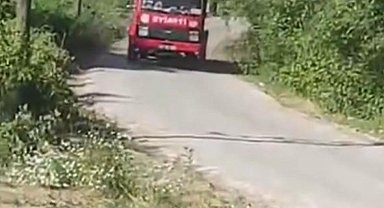 Çaycuma'da çöp yangını ormana sıçradı, 2 dönüm arazi zarar gördü