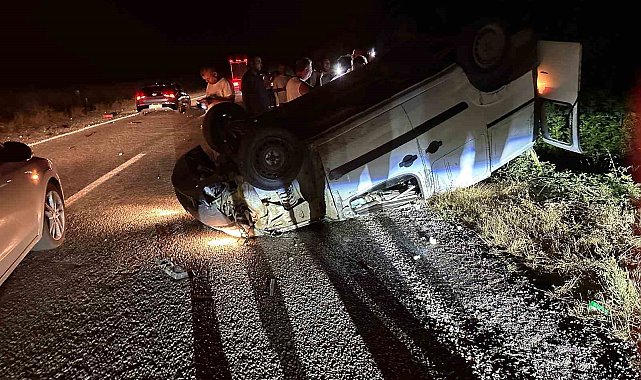 Çaycuma'da direksiyon hakimiyetini kaybeden otomobil takla attı: 1 yaralı