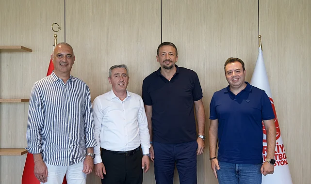 Çayırova Basketbol heyetinden Türkoğlu'na ziyaret