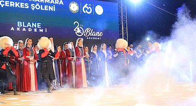 Çerkesler, Güney Marmara şöleninde unutulmaz bir gece yaşadı