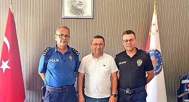 Çeşme Emniyet Müdürü İsmail Kenar görevi devraldı