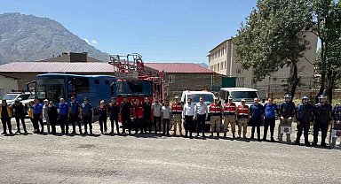 Cezaevinde deprem ve yangın tatbikatı
