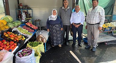 Çiftçinin yüzü Başkan Büyükkılıç ile gülüyor