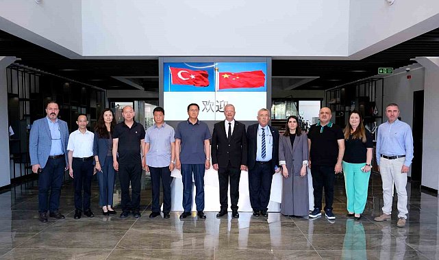 Çinli heyetten Mersin OSB'ye övgü