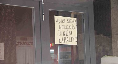 Cizre'de kavurucu sıcaklar yaşamı felç etti