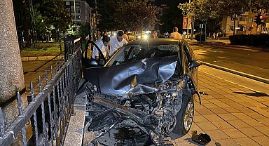 Çorlu'da trafik kazası: 1'i ağır 3 yaralı