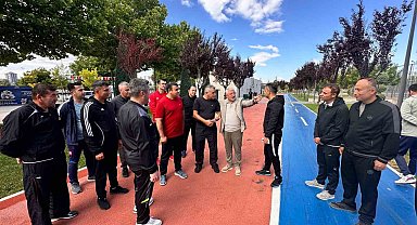 Çorum'da zabıta ekipleri sporla zinde kalıyor