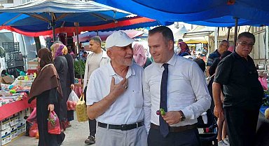 Cumayeri Kaymakamı vatandaşlara veda etti