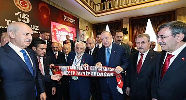 Cumhurbaşkanı Erdoğan: 15 Temmuz, milletin şanlı destanıdır