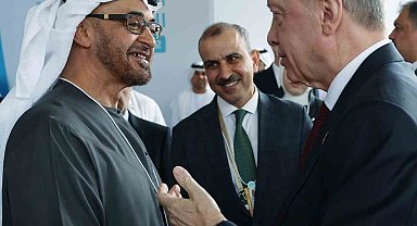 Cumhurbaşkanı Erdoğan, Birleşik Arap Emirlikleri Devlet Başkanı Al Nahyan ile görüştü