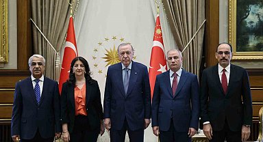 Cumhurbaşkanı Erdoğan, DEM Heyetini kabul etti
