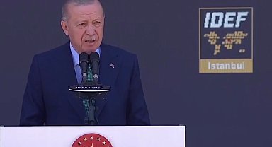 Cumhurbaşkanı Erdoğan IDEF 2025'ten önemli mesajlar verdi... Savunma sanayiinde rekor büyüme