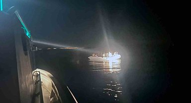 Datça açıklarında 22 düzensiz göçmen kurtarıldı