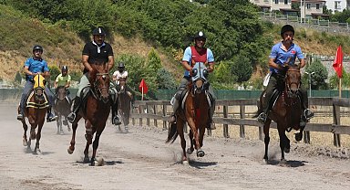 Değirmendere'de geleneksel Rahvan yarışları nefes kesti
