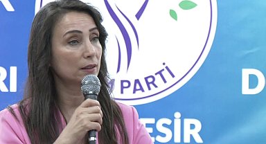 DEM Parti'li Hatimoğulları: "Gelin ikinci yüzyılda Türkiye Cumhuriyeti'ni demokrasiyle buluşturalım, demokratik cumhuriyeti hep beraber inşa edelim"