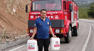 Denizli Büyükşehir'den yangınla mücadelede yeni hamle