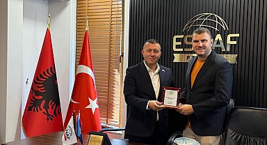 DESOB Başkanvekili Üçgül ticareti geliştirmek amacıyla Kosova'da temaslarda bulundu