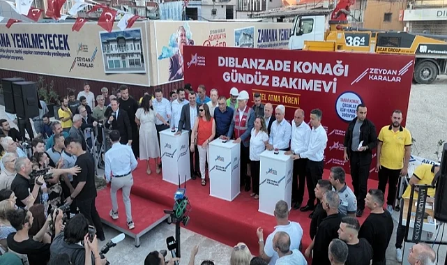 Dıblanzade Konağı Gündüz Bakımevi'nin temeli atıldı