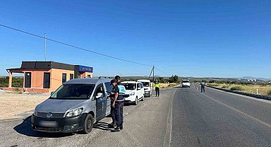 Didim'de havadan trafik denetimi