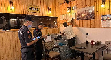 Didim'de jandarma ve belediyeden işletmelere sıkı denetim
